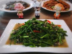 韭菜炒螺丝肉-长兴菜馆(高桥店)