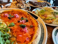 烟熏三文鱼火鸡双拼-PIZZA BIANCA(民园店)