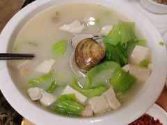 沙白芥兰豆腐汤-明香海鲜酒家(华强北店)