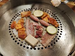 -陈叉子钢盆烤肉(中原万达店)