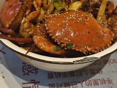 干煸盘盘蟹-回·龙虾铺·盆盆蟹·烧烤大排档(回龙观店)