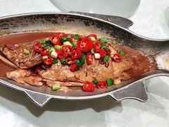 红烧臭鳜鱼。-钱塘花园·宁波菜