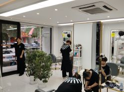 -阿三造型烫染•接发