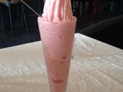 草莓冰沙-时间仓(月湖公园店)