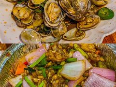 紫苏辣椒炒花甲-南记食粥坊·宵夜大排档(岭南分店)