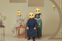 -时光纪亲子全家福照相馆(静安店母女写真父母纪念照)