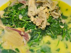 金花菜烧蚌肉-香阁餐厅·常州菜·常州菜代表品牌(新北奥体店)