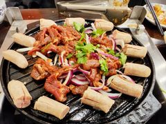 -燚店·铁板鱼蛙·烤肉·烤串(北新桥店)