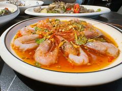 生腌甜虾-潮三爷砂锅焗海鲜·生腌·海鲜粥(朝晖店)