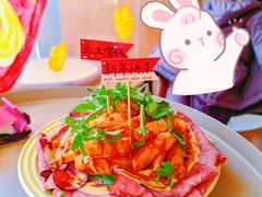 牛肉烤红薯条Combo-BE YOLO必有乐&小红帽三明治