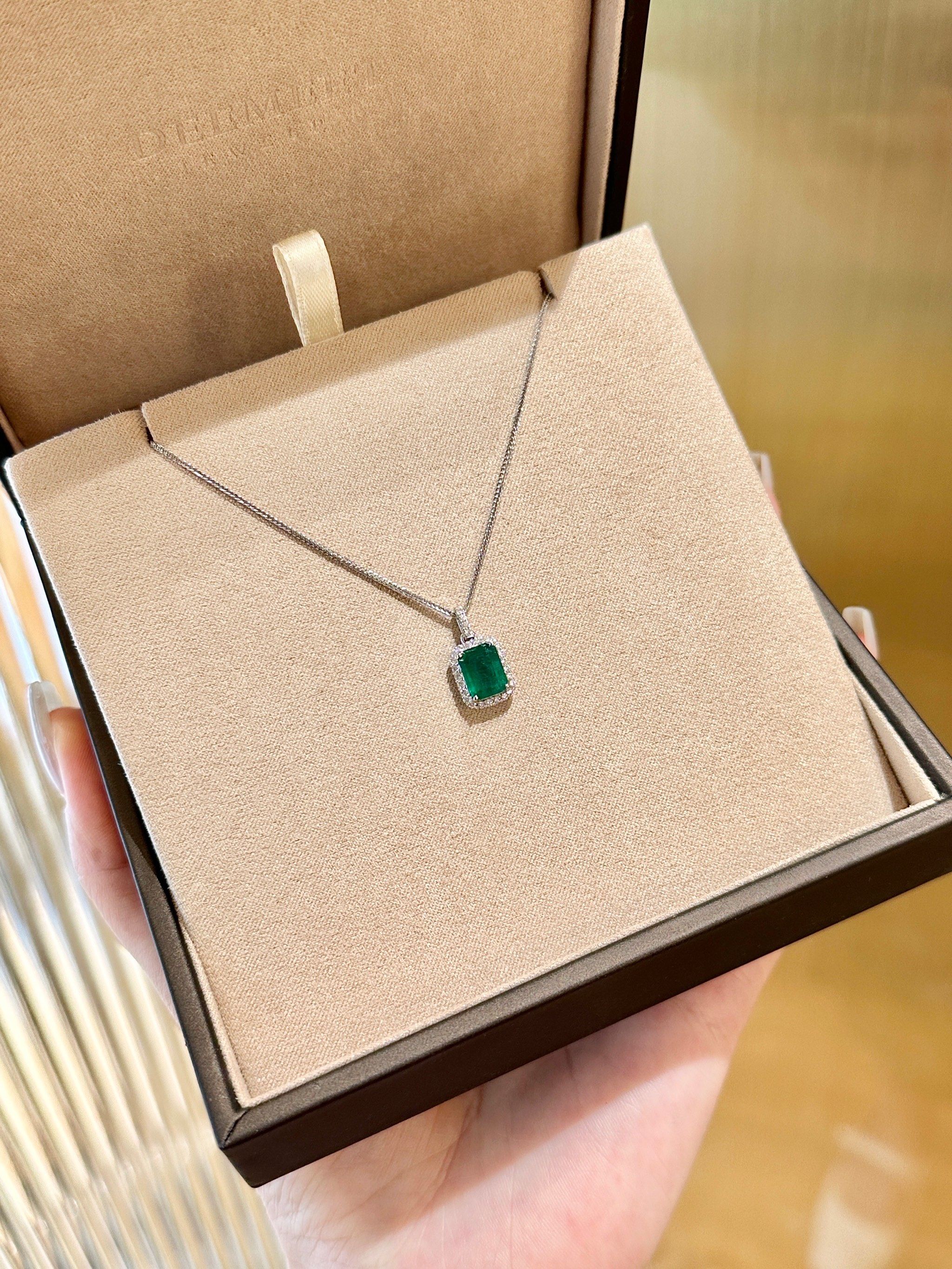 彩宝项链的魅力日记之祖母绿宝石