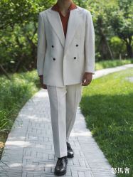 -怒马会 全麻衬西装高级定制