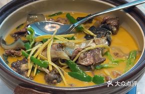 Green Pepper and Perilla Yellow Braised Turtle