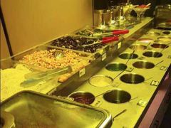 自助调料区-佰人王串串香火锅(洋珠巷店)