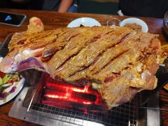 烤羊腿-柿子树炭烤羊腿(金台路店)