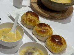窝蛋牛肉粥-白天鹅宾馆-宏图府餐厅
