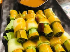 麻酱油麦菜-吧嘚嘴炭烧鸽串吧(北海街店)