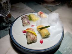 漫步花开彩虹卷-蜜桃花开·中西融合菜E&W(南长街店)
