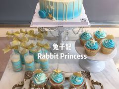 天使宝宝男-兔子妃私人定制蛋糕(城南花苑南区店)