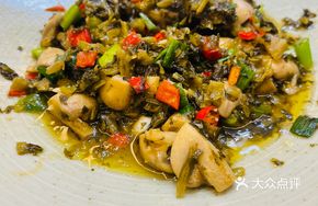 Bamboo Shoot and Button Mushroom Stir-fry