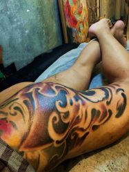 欧美 半甲-游刃刺青TATTOO纹身工作室