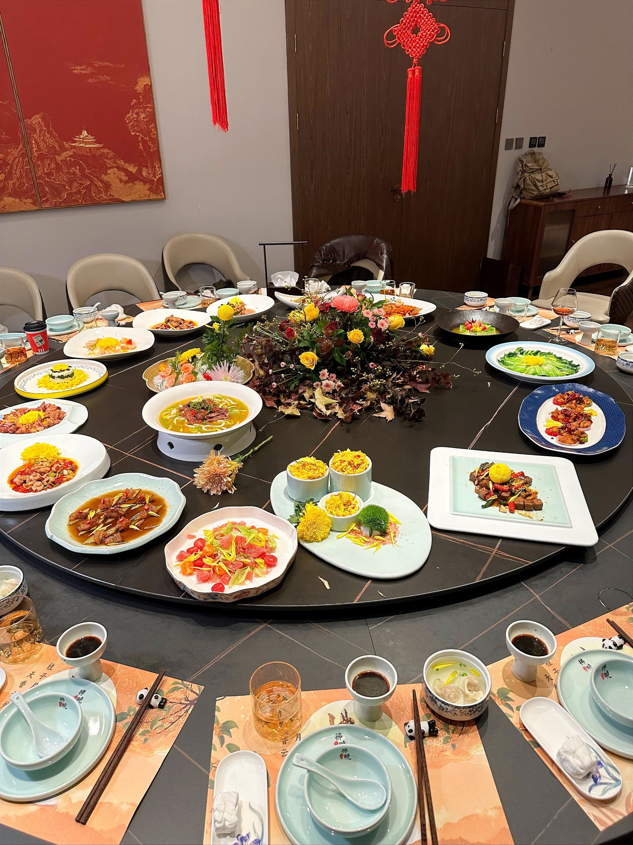 成都什么时候也有国宴了?