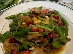 兔耳菌辣椒炒牛菲力-天山传奇新疆菜(SKLP店)