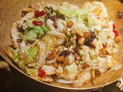 干锅手撕包菜-楼兰新疆主题餐厅(苏州中心店)