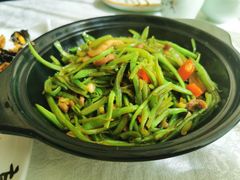 扁豆角炒肉丝-北纬39度天津宴(黑牛城道店)