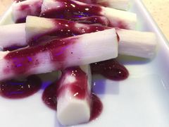 酸酸甜甜的山药-船梆煮•蒸汽海鲜·炉火烤肉(五四广场店)