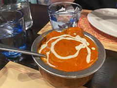 奶油咖喱无骨鸡肉ChickenKorma-克比叔叔印度餐厅Kebabs on the Grille (人民广场店)