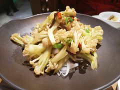 干锅有机花菜-胖老汉椒麻鸡清真新疆菜(西御街店)