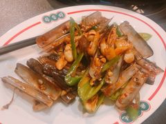 豉椒炒圣子-飞尝蚝·顺德菜·鱼生(顺德总店)