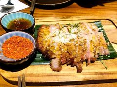 泰式清迈烤猪颈肉-象神泰国菜