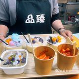 在漳州古城就可以吃到韩剧里面的辣炒年糕和鱼饼