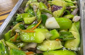 Stir-fried Cucumber with Chicken Offal