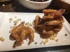 蜜汁酥皮虾-宝轩渔府·老字号海鲜·正宗津菜(水上店)