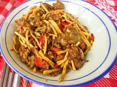 鲜辣炒笋干肥牛-荆九爷爆炒桥头三嫩(夫子庙店)