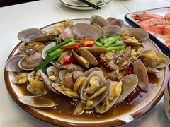 爆炒油蛤-鑫悦楼煎蟹·16年海鲜大排档