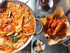 部队火锅-富乐满韩国正宗炸鸡韩国料理(虹泉路店)