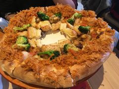 鲍旺财比萨-必胜客(新辰里酒仙桥店)