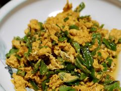 小炒土鸡蛋-小小饭店·休闲农庄·安吉松树林里的农家菜