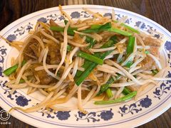 韭菜炒猪肝-拉面莊夢語＆中华料理八椿