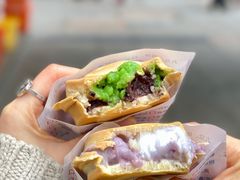 红豆抹茶车轮饼-台湾味正点车轮饼可丽饼(南禅寺店)