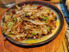 铁板粉丝包菜-局气 烤鸭·北京菜(光华路店)