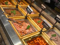 自助取餐区-韩京炭火烤肉自助料理(柯桥万达店)