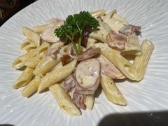 奶油芝士咸肉斜管面-TIAGO HOME KITCHEN(王府中环店)