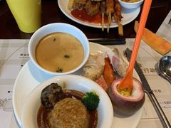 鲍鱼饭-荣誉国际酒店-云顶旋转餐厅