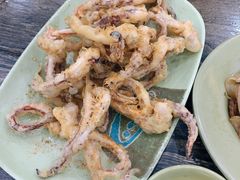 椒盐鱿鱼须-贞姨美食·老字号海鲜大排档