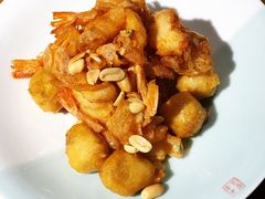 梨球果仁虾-小吊梨汤·北京菜·烤鸭(鸟巢店)